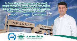 Siyaset Bilimi ve Kamu Yönetimi Bölümü Kariyer Geliştirme ve Mezunlarla İletişim Komisyonu Konferansı