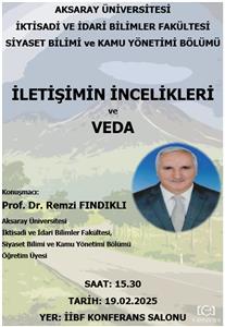 Seminer: İletişimin İncelikleri ve Veda